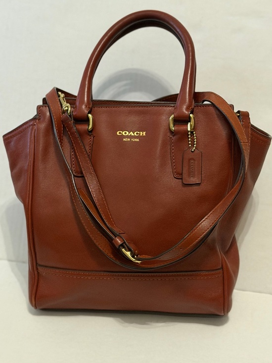 Coach Handbags - COACH Classic chestnut brown crossbody UEC 9x8x3, top zipper.Strap& 2 handles